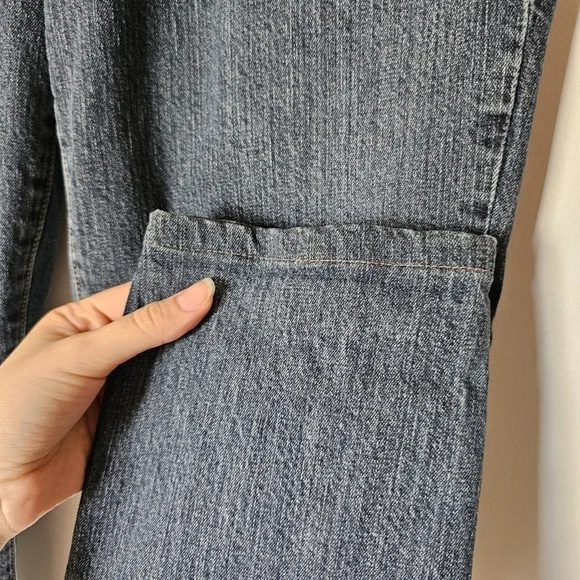 Cabi capsule dark-wash mid-rise ankle cropped slim stretch jeans Size 8 - Picture 3 of 7